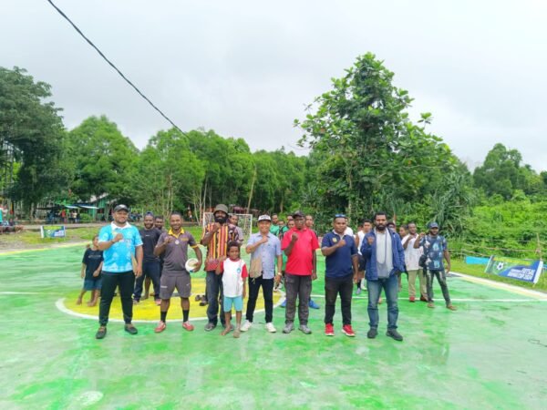 Menyongsong HUT Kampung Damai Ke-18, Pemerintah Kampung Gelar Turnamen Futsal Putra dan Putri